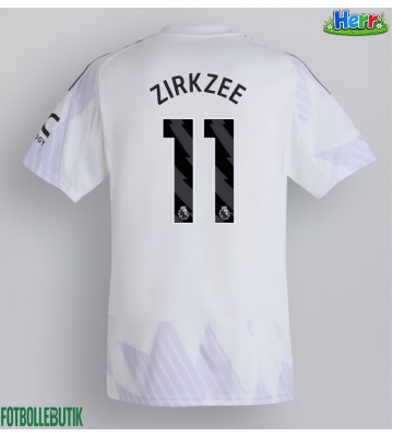 Manchester United Joshua Zirkzee #11 Bortatröja 2025-26 Kortärmad